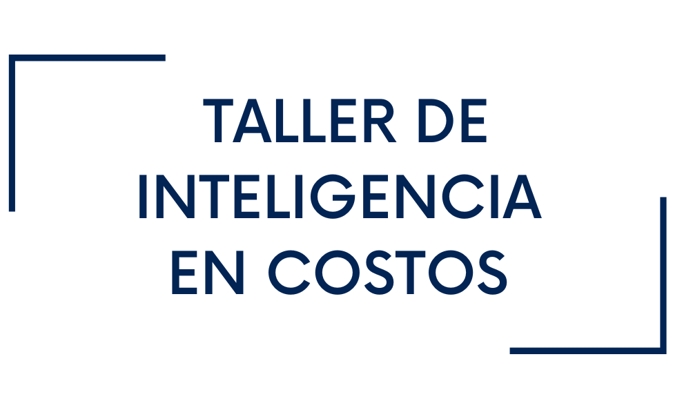 TALLER DE INTELIGENCIA EN COSTOS